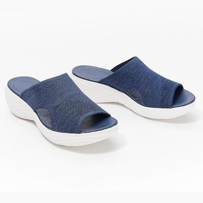 2023 UPGRADED - STRETCH SLIDE SANDALS, KNITTED SPORTS SANDALS