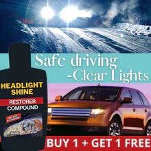 COMPOUND FOR RESTORING CAR HEADLIGHTS ** BUY 1 GET 1 FREE **